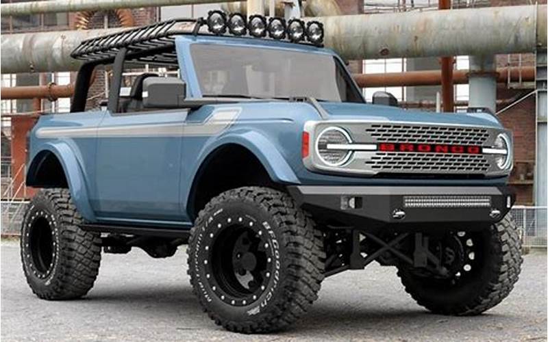 Ford Bronco Two-Door Engine Options