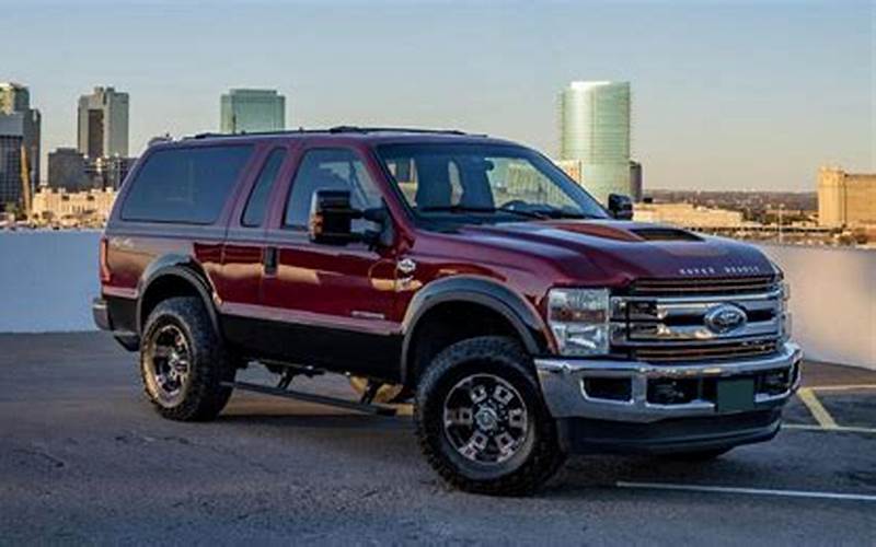 Ford Excursion Vs Expedition