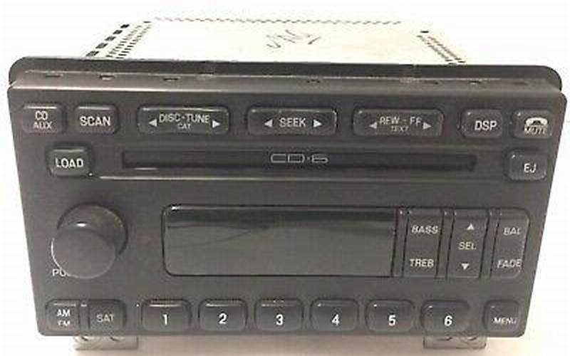 Ford Expedition 2004 Radio 6 Cd Changer 4L1T-18C815-Ca