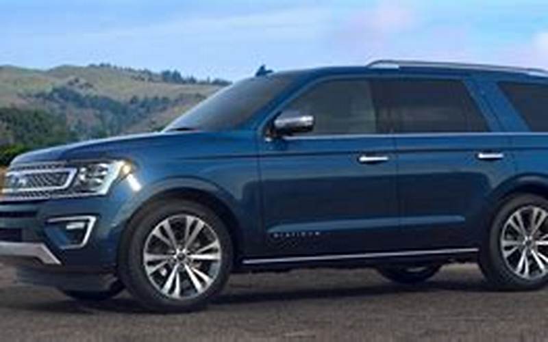 Ford Expedition Antimatter Blue Exterior