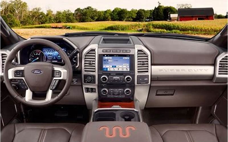 Ford Expedition King Ranch 2017 Interior