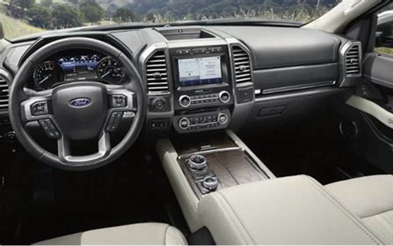 Ford Expedition With Heavy Duty Tow Package Interior