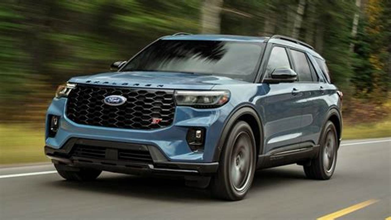 Ford Explorer Models 2024