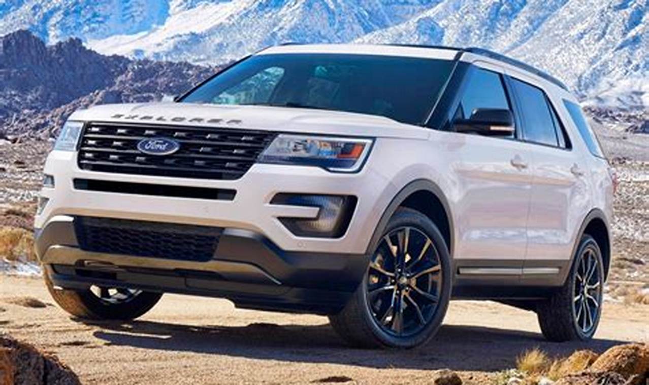 Ford Explorer: Embark on an Unforgettable Journey