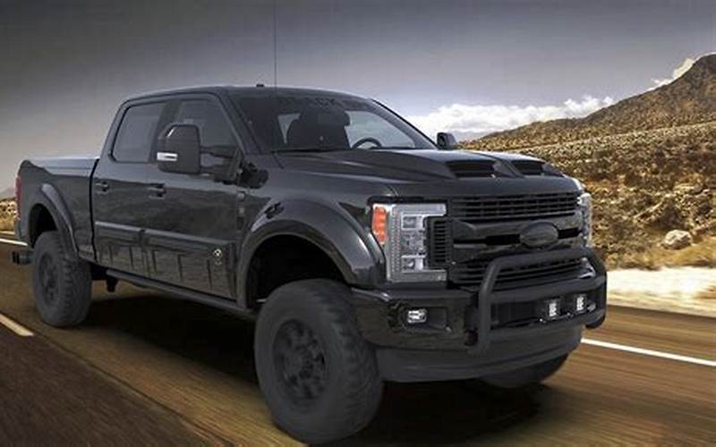 Ford F250 Black Ops Price