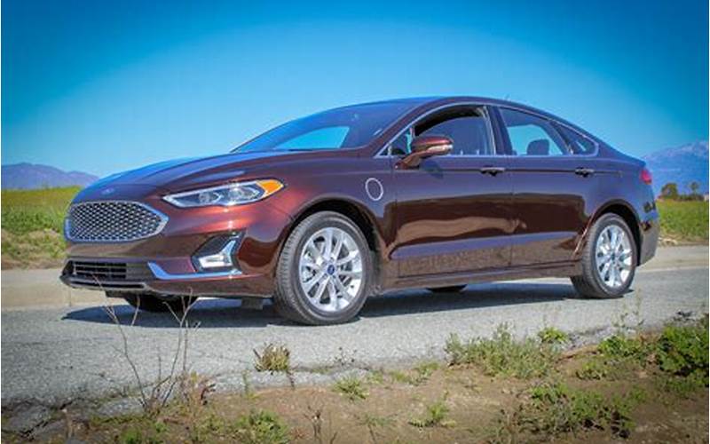 Ford Fusion Energi Safety Features