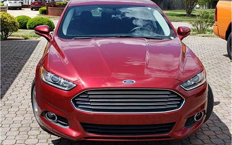 Ford Fusion For Sale By Owner
