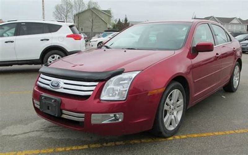 Ford Fusion Sel 2007 Benefits