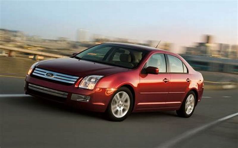 Ford Fusion Sel 2009 Advantages