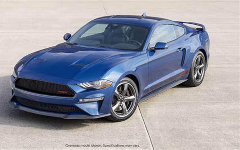 Ford Mustang California Special Price