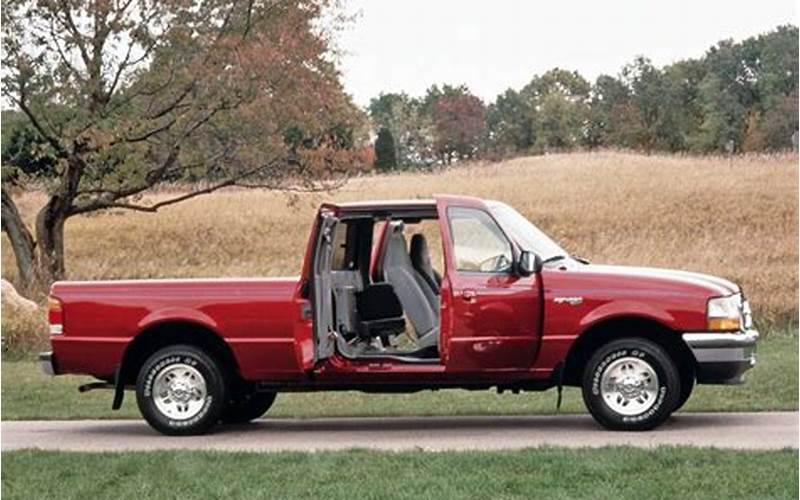Ford Ranger 4 Door Engine Image