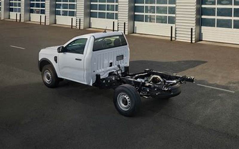 Ford Ranger Chassis Cab Rear View