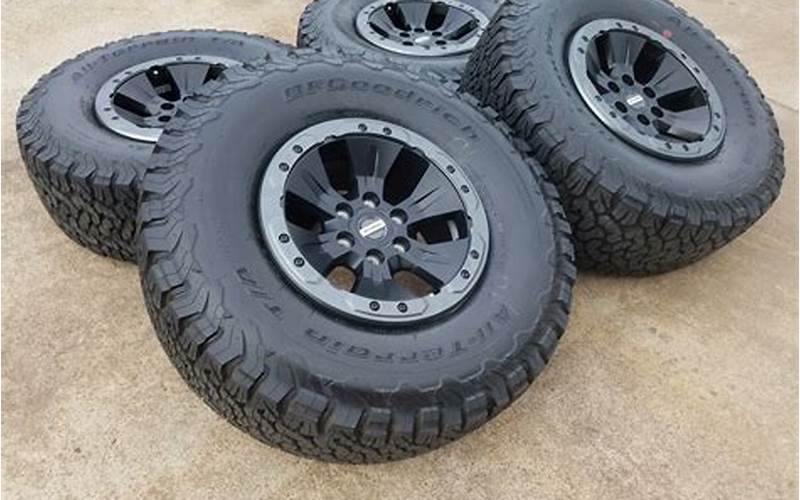 Ford Ranger Raptor Tire And Wheel Kit