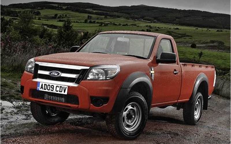 Ford Ranger Regular Cab Features