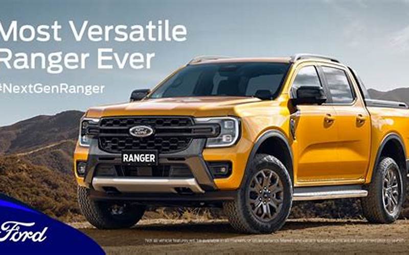 Ford Ranger Versatility