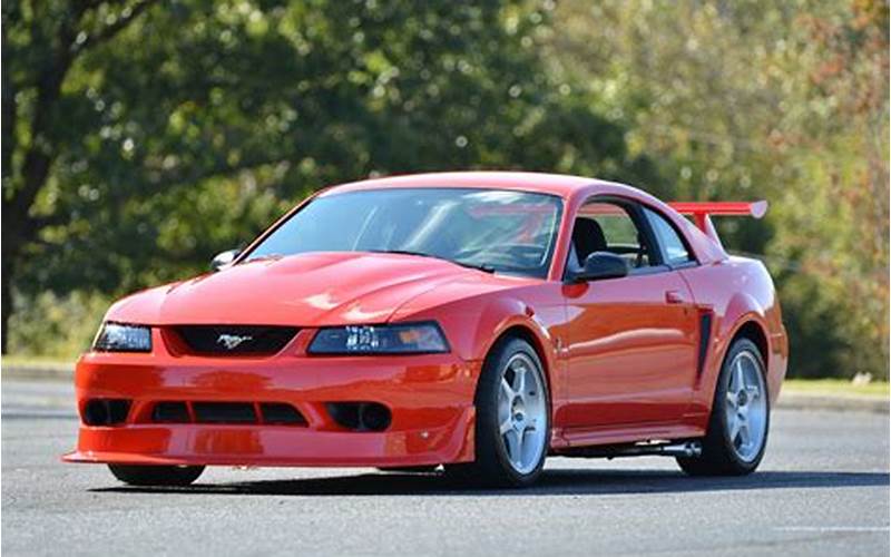 Ford Svt Mustang Cobra R Rear