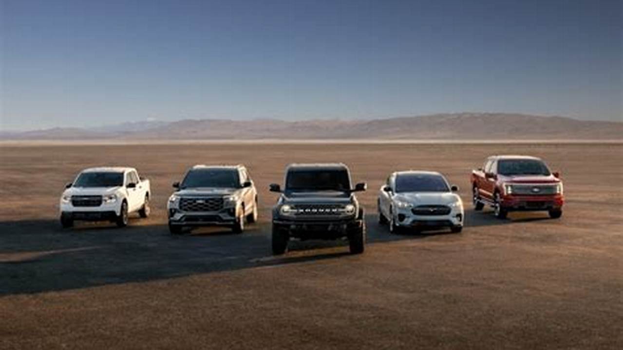Ford Vehicles For 2025 Lineup
