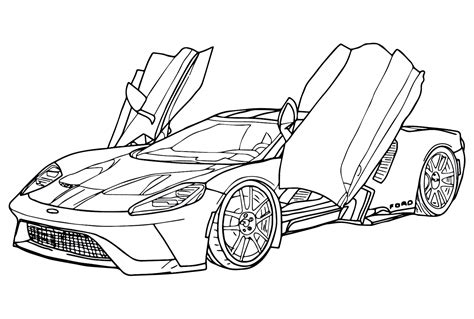 Ford Coloring Pages Printable
