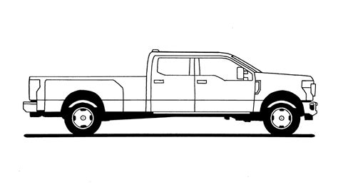 Ford F450 Coloring Pages