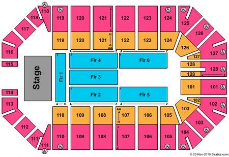 Ford Park Seating Chart
