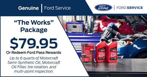 Ford The Works Printable Coupon 2023