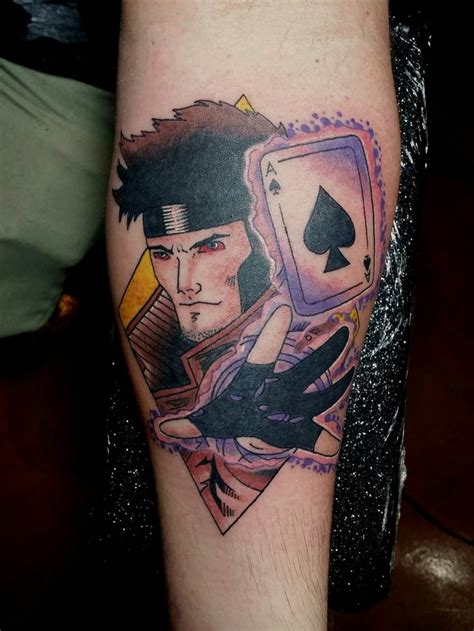Forearm Gambit Tattoo