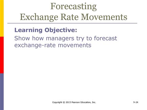 Forecasting Exchange Rate Movements