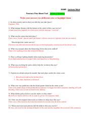 Forensic Files The Blood Trail Worksheet Answers