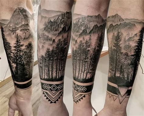 Forest tattoo Sleeve tattoos, Tattoos, Forest tattoos