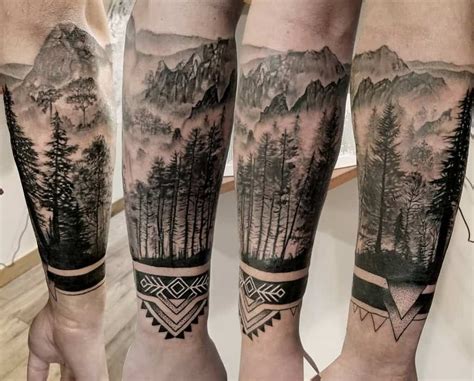 Forest Arm Tattoo