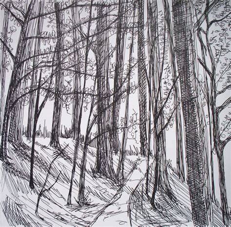 Forest Drawing Pen Types