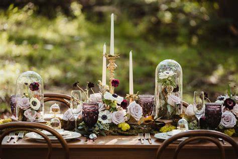 Forest Fairy Wedding Table Breakdown