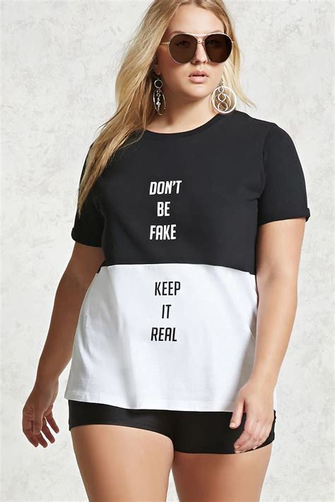 Shop Stylish Forever 21 Plus Size Graphic Tees Today!
