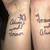 Forever And Always Couple Tattoos