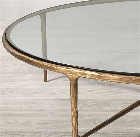 Forged Brass Coffee Table