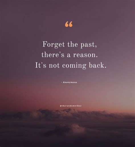 Forget The Past Quotes And Moving On