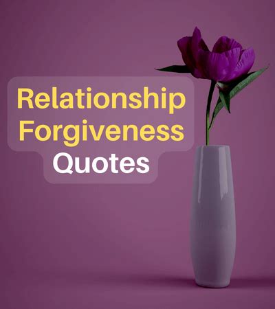Forgiveness in Relationship