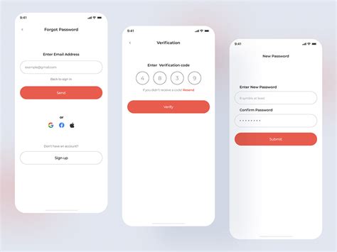 Mobile UI Design