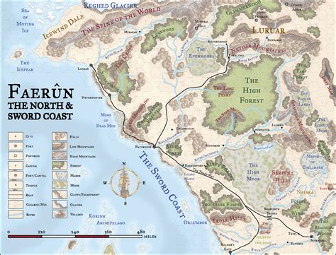 Sword Coast Map