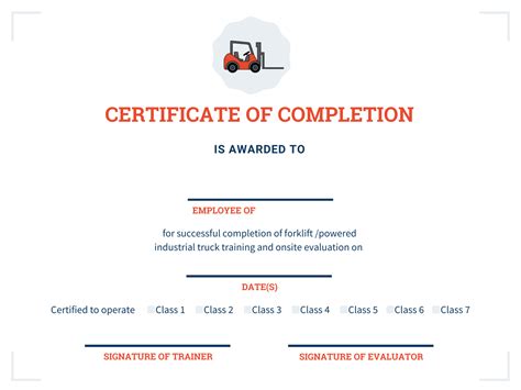 Forklift License