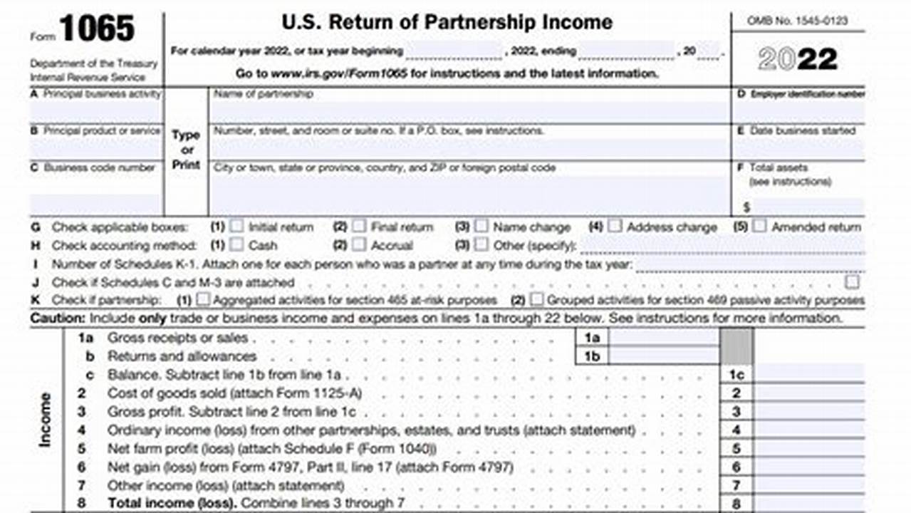Form 1065 2025