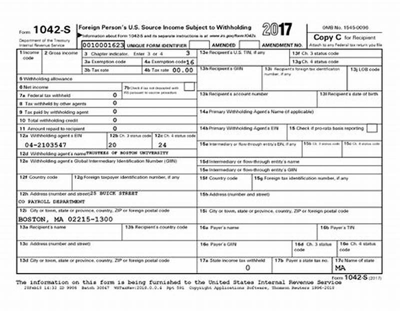 Form 1042 Chapter 3 Status Code