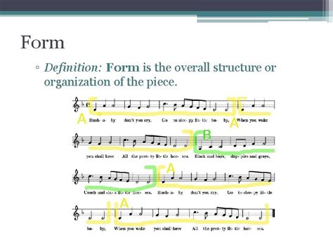 Unveiling the Enchanting Melodies: Unraveling the Mysteries of Form Definition in Music