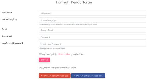 Form Pendaftaran HTML CSS: Mudah & Cepat