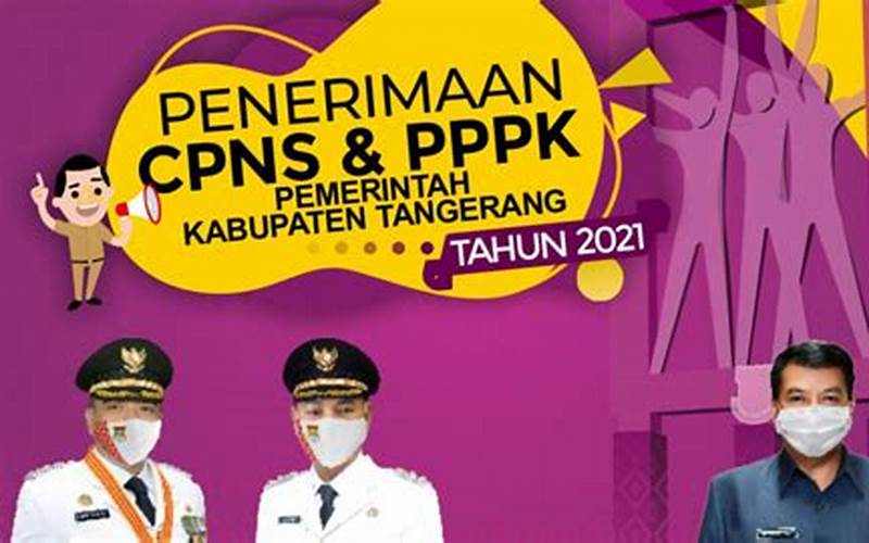 Formasi Cpns Tangerang 2021