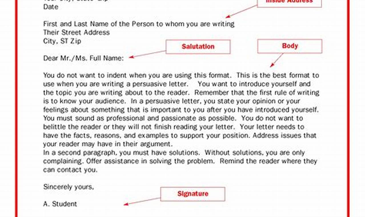 Essential Guide to Business Letter Formatting: Sample Templates for Professional Communication