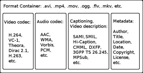 Format, Container And Codec: Key Concepts Explained