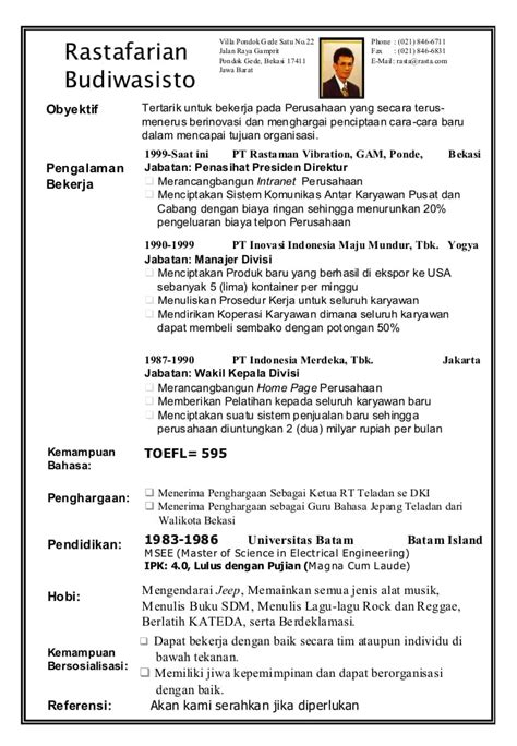 Format CV Jepang yang Sebaiknya Digunakan