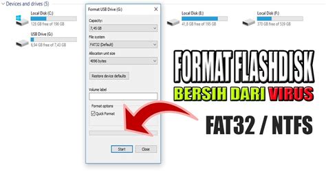 Membongkar Rahasia: Format Flashdisk Kamu Lebih Baik pakai NTFS atau FAT32?