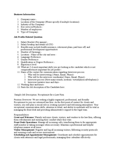 MTI Sample JD Information Technology Consultant